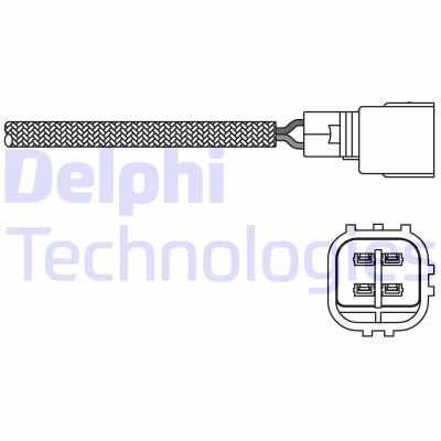 Kuva DELPHI ES20268 12B1 Lambda Anturi Planarsondi, Lämmitetty TOYOTA: Avensis I Sedan, Farmari, Liftback