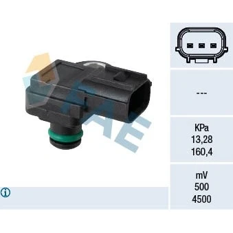 Kuva Tunnistin, imusarjapaine ACURA, HONDA OE 37830 RNA A01