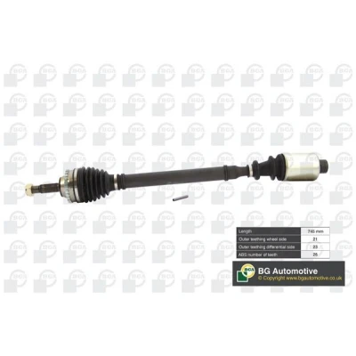Kuva Vetoakseli, Etuakseli, oikea RENAULT CLIO II, KANGOO, KANGOO Express, THALIA I OE 7700114751, 7701352849, 7701470884
