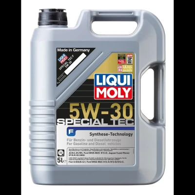 Kuva Liqui Moly Special Tec F 5W 30 5l Moottoriöljy 2326 FORD: C Max, MONDEO 4 Turnier, FIESTA 6, VOLVO: V70 3, V60 I, V40 Hatchback