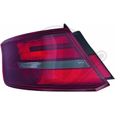 Kuva DIEDERICHS 1033691 Takavalot Vasen Uloin osa W21W Ilman lampun kantaa AUDI: A3 Sportback