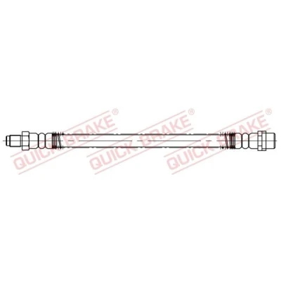 Kuva QUICK BRAKE 32.512 Jarruletku 305 M10x1 MERCEDES BENZ: C sarja T modell, Sedan, GLK