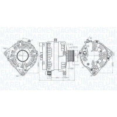 Kuva Laturi MERCEDES BENZ OE 0009063822, 9063822, A0009063822