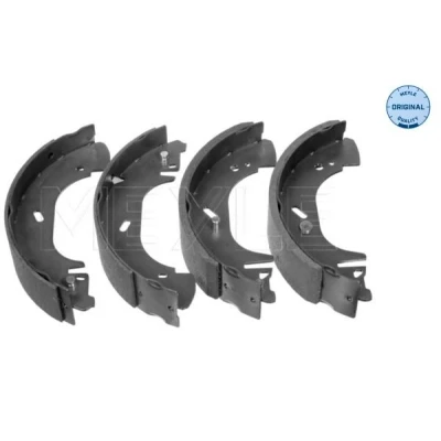 Kuva MEYLE 714 042 1003 Jarrukengät Taka akseli 254 52 Ilman jousta ORIGINAL Quality FORD: Transit Mk4 Bussi, Van