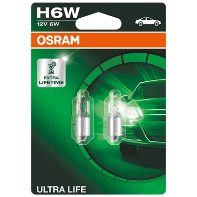 Kuva OSRAM ULTRA LIFE 64132ULT 02B Polttimo, Vilkkuvalo 12 6 H6W CITROËN: C5 II Farmari, C4 I Grand Picasso, Picasso 1, BMW: 1 Hatchback, 3 Touring
