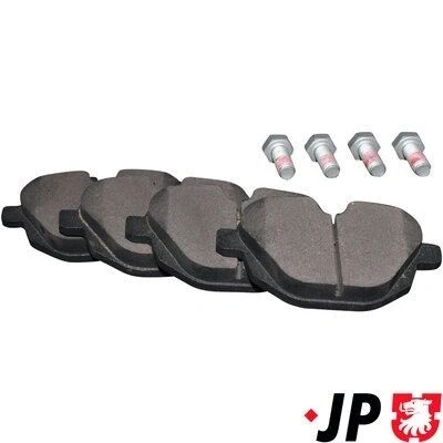 Kuva JP GROUP 1463701610 Jarrupalat Taka akseli Kulumisenilmaisemelle BMW: 5 Touring, Sedan, X5