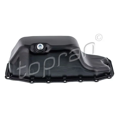 Kuva TOPRAN 208 614 Öljypohja Öljynpäästöruuvilla Teräslevy FIAT: Grande Punto Hatchback, 500 FORD: KA OPEL: Corsa D Hatchback
