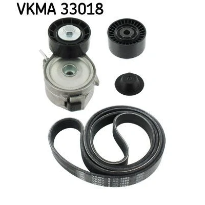 Kuva SKF VKMA 33018 Moniurahihnasarja PEUGEOT: 307 SW, Partner II Tepee, Hatchback, CITROËN: Berlingo
