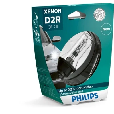 Kuva Xenon lamppu PHILIPS X tremeVision gen2 D2R P32d 3 HONDA, VOLVO, SUBARU, MITSUBISHI, NISSAN, CITROËN, MINI, MERCEDES BENZ, FIAT, LEXUS, AUDI,