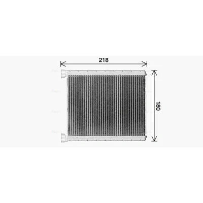 Kuva Lämmityslaitteen kenno AVA QUALITY COOLING MS6763