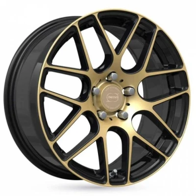 Kuva INFINY Trekk Black Machined Face Bronze 8x18 5/112 ET30 B66.6