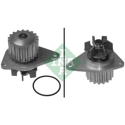 Kuva INA 538 0068 10 Vesipumppu 18 Hammashihnavedolle PEUGEOT: 207 Hatchback
