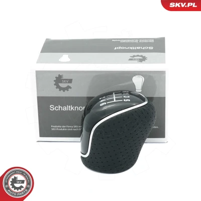 Kuva ESEN SKV 63SKV037 Vaihdekepin nuppi 6 vaihteinen Nahka FORD: Focus 2 Kombi, MONDEO 4 Turnier,