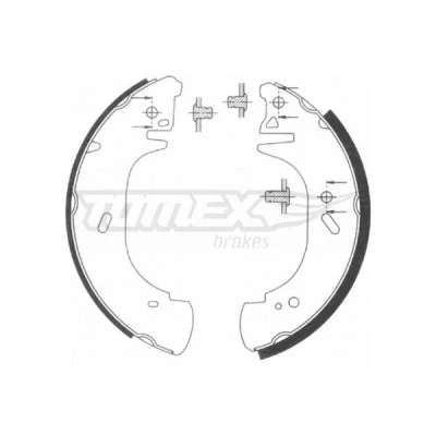 Kuva TOMEX brakes TX 20 89 Jarrukengät Taka akseli 280 65 FORD: FIESTA 4, Transit Mk4 Bussi, Van