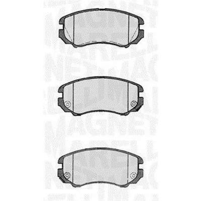 Kuva MAGNETI MARELLI 363916060277 Jarrupalat akustisella kulumavaroittimella KIA: Venga, Sportage II, Optima / K5, HYUNDAI: Sonata V, Tucson