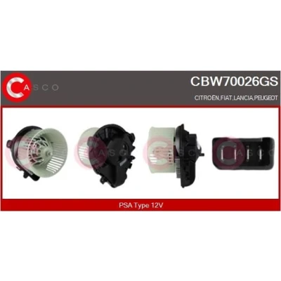 Kuva CASCO CST10131AS Starttimoottori 12V 2,20kW 10, 11 CPS0066 M8 82mm MERCEDES BENZ: E sarja Sedan, T modell, modell