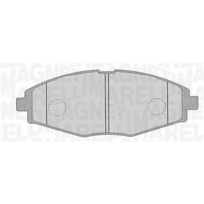 Kuva MAGNETI MARELLI 363916060164 Jarrupalat CHEVROLET: Spark, Matiz