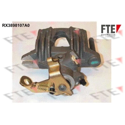 Kuva FTE RX3898107A0 Jarrusatula harmaa Alumiini Ilman pidikettä OPEL: Zafira A, Astra G CC