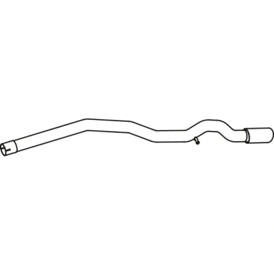 Kuva Pakoputki, Takana MERCEDES BENZ B KLASS Sports Tourer [W245] OE 1694904521