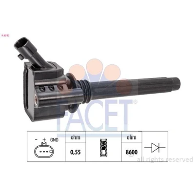 Kuva FACET 9.6542 Sytytyspuola FIAT: Tipo Farmari