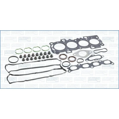 Kuva AJUSA 52270100 Tiivistesarja Sylinterikansi Venttiilivarren tiivisteellä, Sylinterikannen tiivisteellä MULTILAYER STEEL FORD: FIESTA 6
