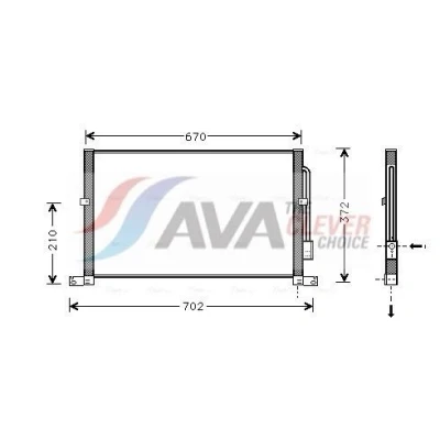 Kuva Ava Quality Cooling FD5302 Lauhdutin, ilmastointilaite