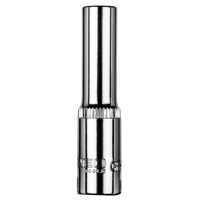Kuva NEO TOOLS 08 491 Hylsyavain 1/4tuumaa 6 mm Kromi vanadium teräs Kuusikulma