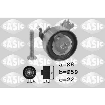 Kuva SASIC 1706040 Kiristysrulla, Hammashihnat Ruuvisarjalla OPEL: Astra H Hatchback, G CC