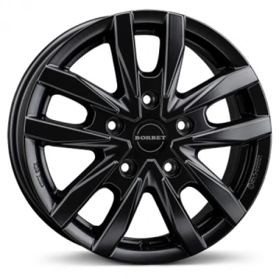 Kuva BORBET CW5 Black Matt 6.5x16 5/120 ET60 B65.1 Alumiinivanteet