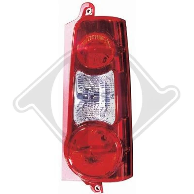 Kuva DIEDERICHS 4013691 Takavalot Vasen P21/5W, PY21W CITROËN: Berlingo II, II Van, PEUGEOT: Partner Van