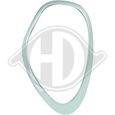 Kuva DIEDERICHS 1207043 Kehys, Jäähdyttimen Säleikkö