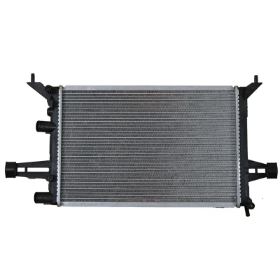 Kuva NRF EASY FIT 507529 Jäähdytin Alumiini 540 346 18 Kumihylsyllä Jäähdytysrivat juotetut OPEL: Astra G Caravan, CC, Sedan