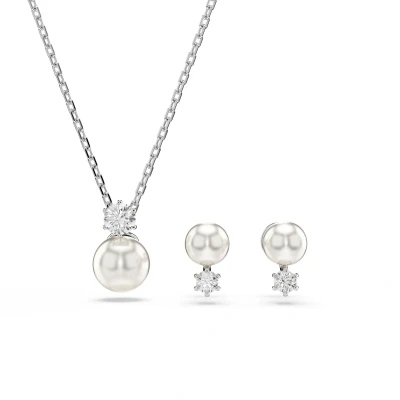 Kuva Swarovski Matrix SET Korvakorut, Koko: One Size, White