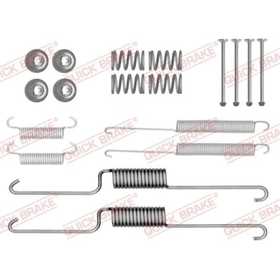 Kuva QUICK BRAKE 105 0026X 02 Tarvikesarja Jarrukengät lisäjousen kanssa VOLKSWAGEN: Amarok Pick up