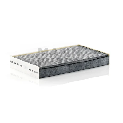 Kuva MANN FILTER CUK 26 005 Raitisilmasuodatin Aktiivihiilisuodatin 260 150 35 RENAULT: MEGANE 3 Grandtour, 3, Coupe
