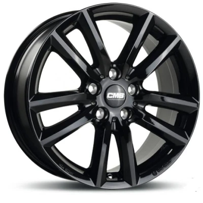 Kuva CMS C27 Complete Black Gloss 7.5x19 5/114 ET53 B67.2