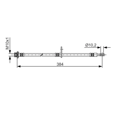 Kuva BOSCH 1 987 481 A54 Jarruletku 384 M10x1
