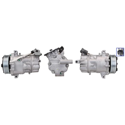 Kuva LUCAS ACP734 Ilmastoinnin Kompressori PAG 46 R 134a Tiivisteillä