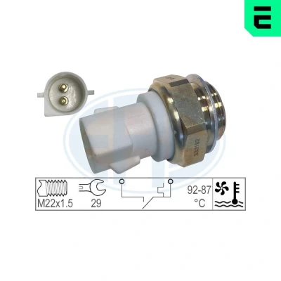 Kuva Lämpökytkin, jäähdyttimen puhallin FORD OE 1646398, 6146107, 6146110