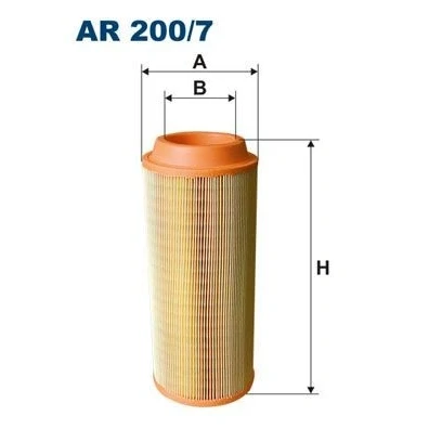 Kuva FILTRON AR 200/7 Ilmansuodatin 360 149 Suodatinpanos