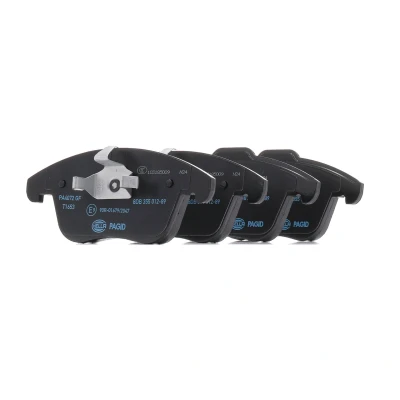 Kuva HELLA 8DB 355 012 891 Jarrupalat Ei kulumisenilmaisimelle VOLVO: V70 3, V60 I, XC70 II Farmari, FORD: MONDEO 4 Turnier, S Max Mk1,
