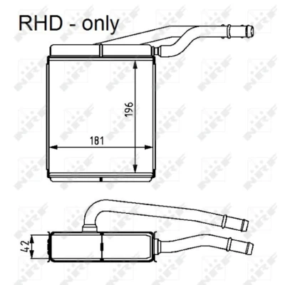 Kuva NRF 54226 Lämmityslaitteen Kenno