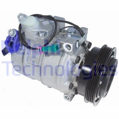 Kuva DELPHI TSP0159315 Ilmastoinnin Kompressori Denso 7SBU16C PAG 46 kompressoriöljyllä AUDI: A4 B5 Avant, A6 C5 Sedan, Avant