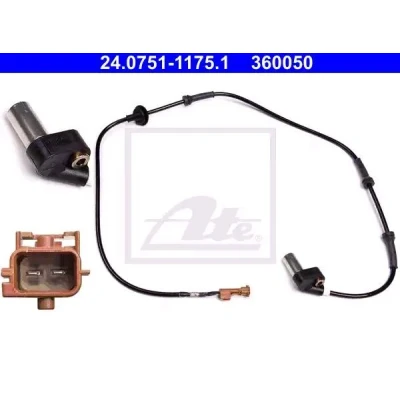 Kuva ATE 24.0751 1175.1 ABS Anturi 1150 SAAB: 9000 Sedan, Hatchback
