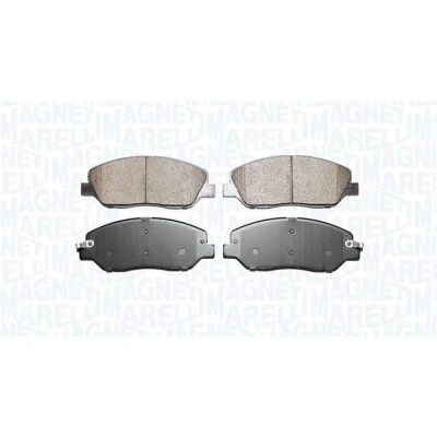 Kuva MAGNETI MARELLI 363916060880 Jarrupalat akustisella kulumavaroittimella KIA: SORENTO 2, 3, HYUNDAI: SANTA FE SSANGYONG: Korando III SUV
