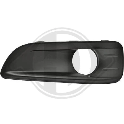 Kuva DIEDERICHS 4073049 Puskurin Ritilä reikä/reiät sumuvaloille Vasen CITROËN: C4 II Hatchback