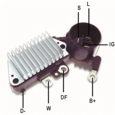 Kuva MAGNETI MARELLI 940016083400 Laturin Jännitteensäädin