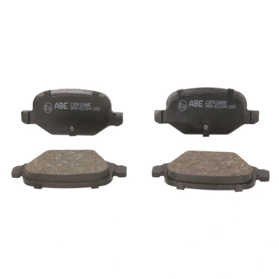 Kuva ABE C2F012ABE Jarrupalat Taka akseli Ei kulumisenilmaisimelle FIAT: 500 Hatchback, Punto II Panda Hatchback