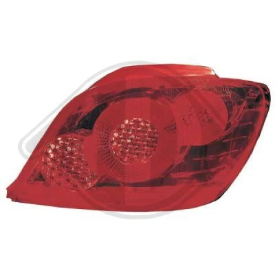 Kuva DIEDERICHS 4234191 Takavalot Vasen PEUGEOT: 307 Hatchback