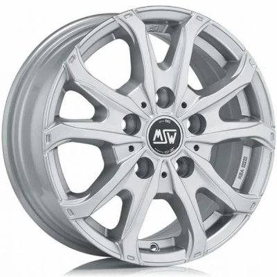 Kuva MSW 48 Van Silver 7x16 5/108 ET46 B65.1